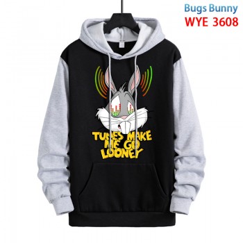 Bugs Bunny anime cotton long sleeve hoodies cloth