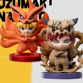 Naruto Uzumaki Naruto Kurama Gaara Shuukaku anime figure