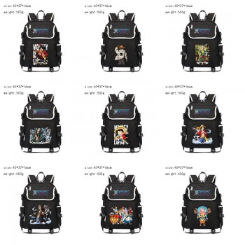 One Piece anime backpack bag