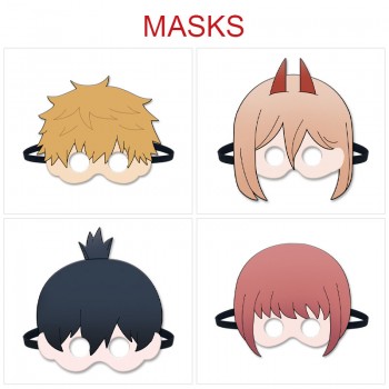 Chainsaw Man anime cosplay felt masks eye patch