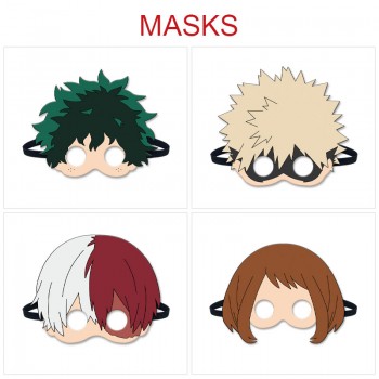 My Hero Academia anime cosplay felt masks eye patch