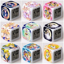 Sailor Moon anime colorful alarm clock