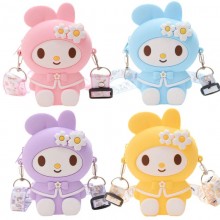 My Melody Cute Little Flower silicone satchel shou...