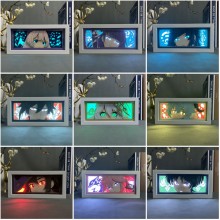 Genshin Impact game 3D LED light box RGB remote control lamp
