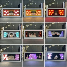 Naruto anime 3D LED light box RGB remote control lamp