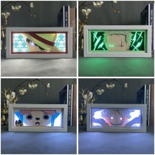 One Piece anime 3D LED light box RGB remote contro...