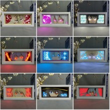 Chainsaw Man Death Note Overlord anime 3D LED light box RGB remote control lamp