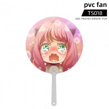 SPY FAMILY anime PVC fan circular fan