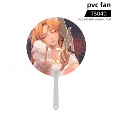 Sailor Moon anime PVC fan circular fan