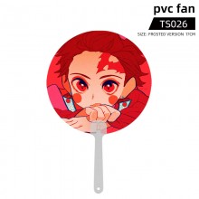 Demon Slayer anime PVC fan circular fan