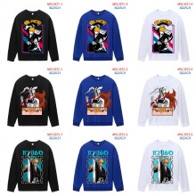 Bleach anime long sleeve round neck thin cotton ho...