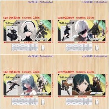 NieR:Automata 2b anime big mouse pad mat 90*40/60*40