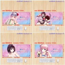 Ayakashi Triangle anime big mouse pad mat 90*40/60*40