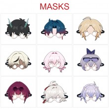 Honkai Star Rail game cosplay felt masks
