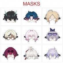 Honkai Star Rail game cosplay felt masks