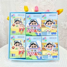 Crayon Shin-chan anime diy quiet books(24pcs a set...