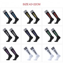 Honkai Star Rail game long knit socks