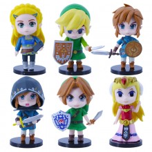 The Legend of Zelda game figures set(6pcs a set)(O...