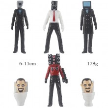 Skibidi Toilet Simulator game figures set(OPP bag)