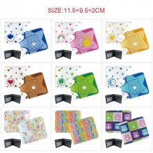 CareBears anime wallet purse