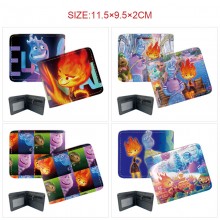 Elemental anime wallet purse