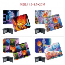 Elemental anime wallet purse