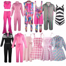 Barbie cosplay cloth dress costume set