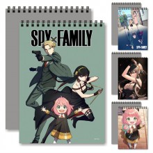 SPY x FAMILY anime Sketchbook for Drawing Notebooks A4 Coloring Books