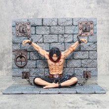 One Piece prison Portgas.D.Ace anime figure