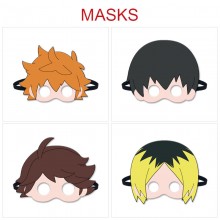 Haikyuu anime cosplay felt masks eye patch