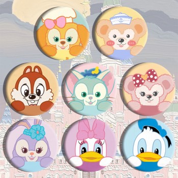 Disney brooch pins set(8pcs a set)58MM