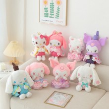 8inches Melody kitty Cinnamoroll Kuromi anime plus...