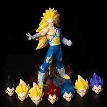 Dragon Ball Super Saiyan Vegeta anime figure(with ...