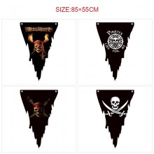 Pirates of the Caribbean triangle pennant flags 85...