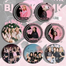 BLACK PINK star brooch pins set(8pcs a set)58MM