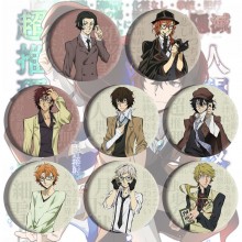 Bungo Stray Dogs anime brooch pins set(8pcs a set)...