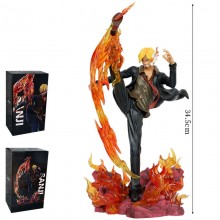 One Piece Diable Jambe Vinsmoke WF Sanji anime fig...