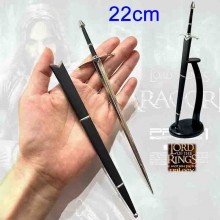 Lord of the Rings Aragorn Narsil mini sword weapon...