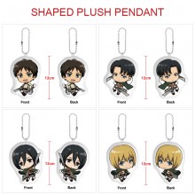 Attack on Titan anime custom shaped plush doll key...