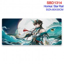 Honkai Star Rail game big mouse pad mat 80*30/90*40