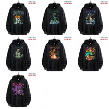 Pokemon anime American Retro Make Old Washable Cotton Hoodies
