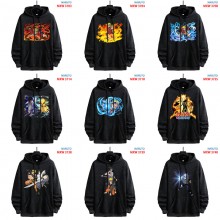 Naruto anime American Retro Make Old Washable Cotton Hoodies