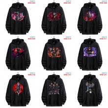 Naruto anime American Retro Make Old Washable Cotton Hoodies