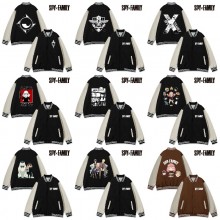 SPY x FAMILY anime baseball block jackets uniform ...