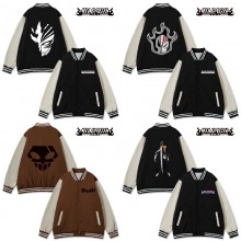 Bleach anime baseball block jackets uniform coats ...