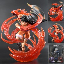 One Piece Flowing Cherry Monkey D.Luffy anime figu...