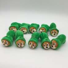 4inches Tom and Jerry caterpillar anime plush dolls set(10pcs a set)