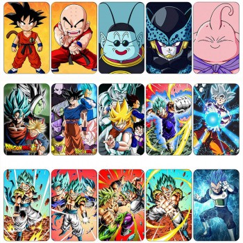 Dragon Ball anime card crystal stickers set(10pcs a set)