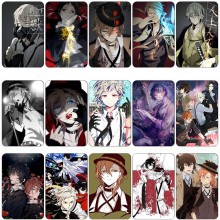 Bungo Stray Dogs anime card crystal stickers set(1...