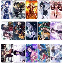 Demon Slayer anime card crystal stickers set(10pcs...